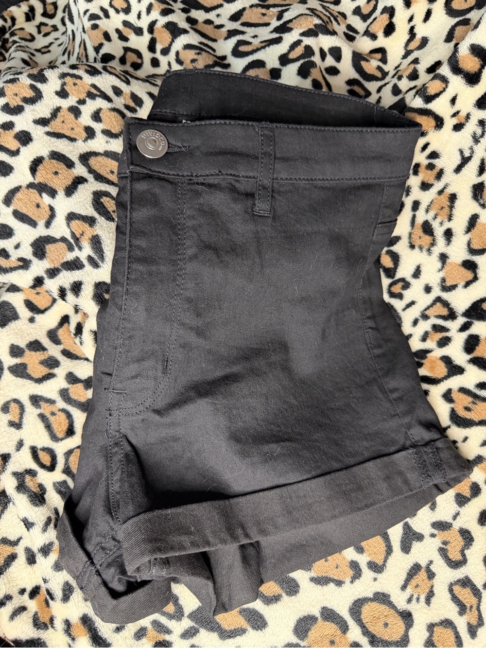 H&M Women's Black Jean Shorts
